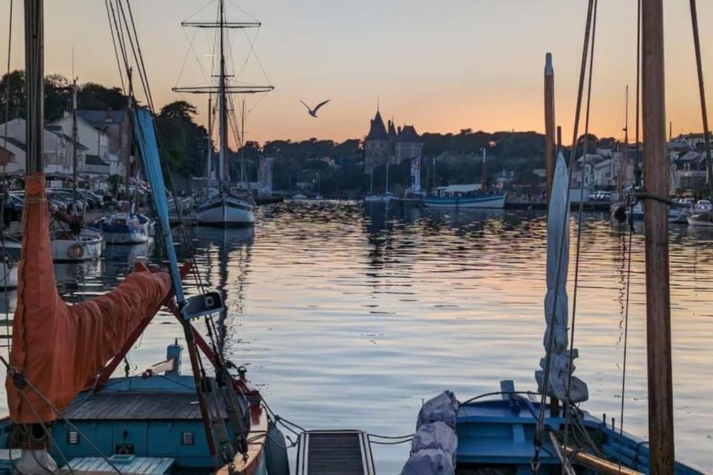 Foch, Vue Mer, Coeur De Ville Pornic Exteriér fotografie